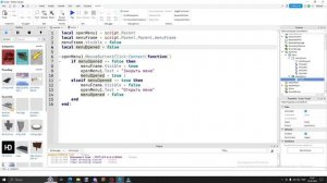Туториалы Roblox Studio - Урок 8: Меню которое открывается и прокрутывается (Часть 2)