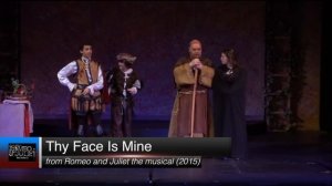 Paris sings "Thy Face Is Mine" 🎶  Shakespeare musical theater