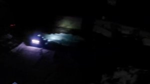 Гусеничный снегоуборщик Горыныч. Чистим двор.