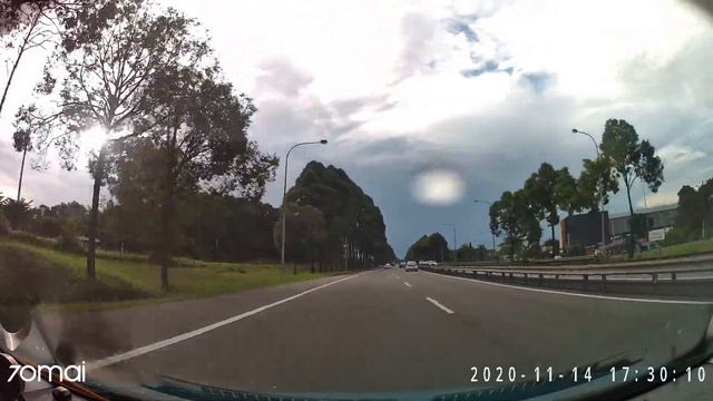 70mai A800 4k recording front view смотреть онлайн