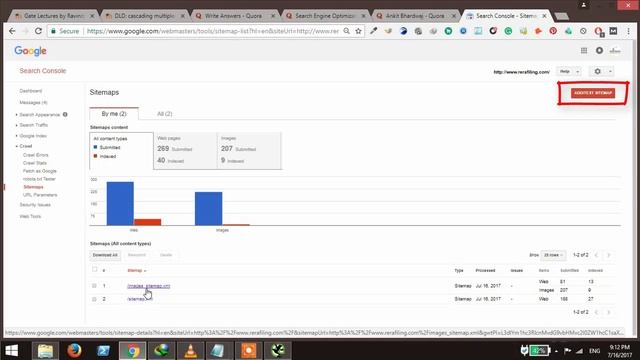 How to Submit your xml Sitemap to Google  Create xml sitemap and submit part 2
