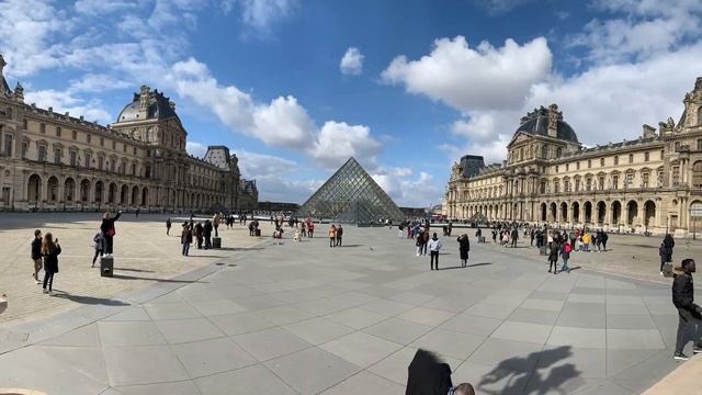 Париж. Дворец Гарнье и Лувр. 6 марта 2020 смотреть онлайн