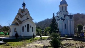 Сочи.Два святых места в горах. Почувствуйте разницу.Крестовая Пустынь, Троице-Георгиевский монастыр