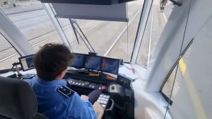 Беспилотник Львёнок 🦁 едет сам, человек для контроля