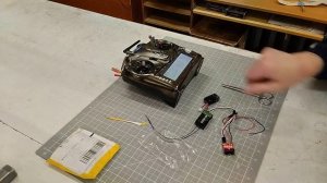 Распаковка и проверка работоспособности электронной пищалки для поиска потерянных летающих моделей