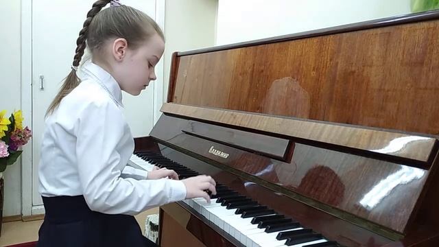 Ломова Маргарита Ф. Дуссек Сонатина Соль мажор смотреть онлайн