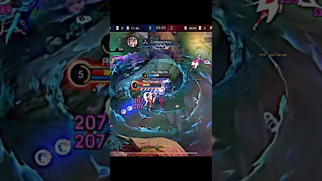 еле выжила..| #mobilelegends #firelittleml #mlbb #mltiktok #odette #mlbbcreator #mlbbshorts