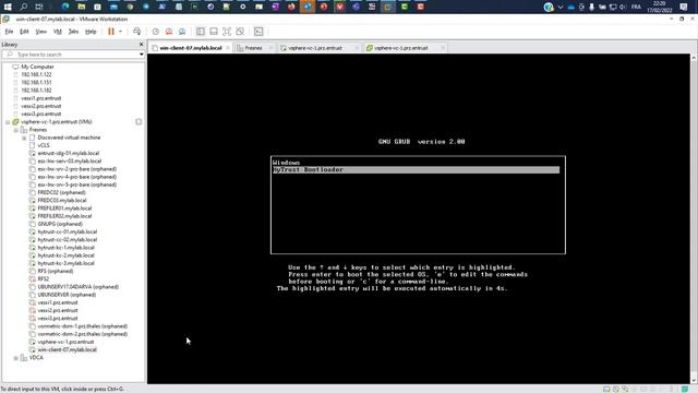 Reboot of the MBR Windows server 2019 FR machine смотреть онлайн