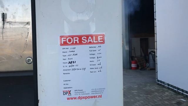 DPX Power : Iveco 8065SRE - 125 kVA Generator - DPX-11188 смотреть онлайн