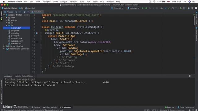 Flutter Full Tutorial For Beginner | Make a Quizzler Mobile App in Flutter | Flutter Lecture 6.1