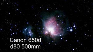 iPhone 13 Pro Max vs Canon D650 Astrophotography