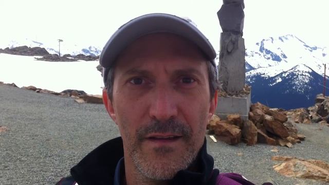 Spinning at the Top of Whistler Ski Resort смотреть онлайн