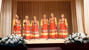 Поздравление народного ансамбля "Барыня"