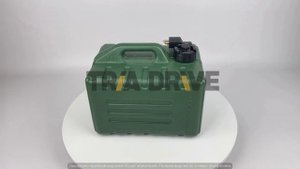 Топливный бак Экстрим для лодки и катера 12л с коннектором (хаки) / tria-drive.ru