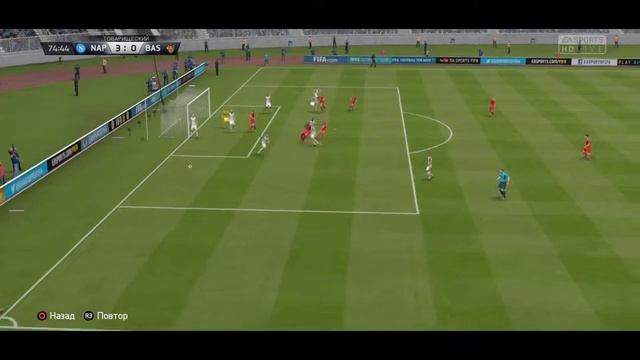 FIFA 16 Быстрый матч (В меню) смотреть онлайн