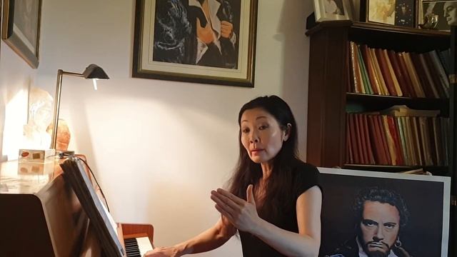 Bel canto lezione di Verde 🍀 Dall'opera 「Adriana Lecouvreur 」🌸Curiamo L'intervallo al colore 😃 смотреть онлайн