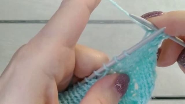 Стильный АЖУРНЫЙ узор спицами Knitting pattern - PROпетельки смотреть онлайн