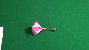 Как сделать дротик из бумаги и спички