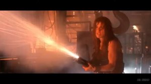 Т-800 вытаскивает лом из себя  T-1000 падает в расплавленный металл  Терминатор 2 1991 ► HD 4K
