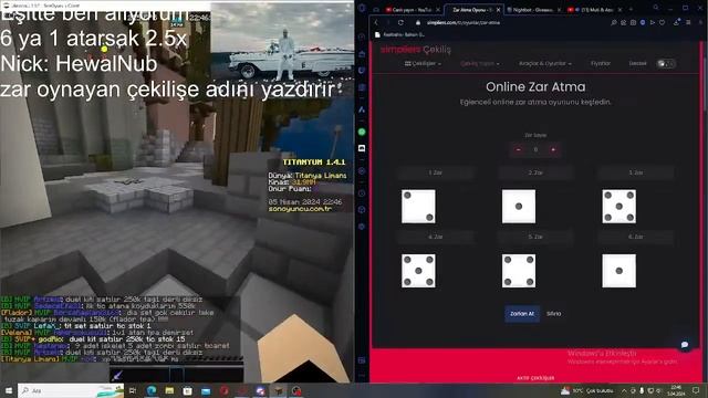 SonOyuncu Titanyum Zar Karpuz oynatıyorum (BOL ÇEKİLİŞLİ) смотреть онлайн