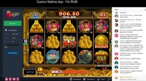 Стрим   Вечер по чуйке в Casino Malina Рыбалка полным ходом! камбек с 1 5к до 90к