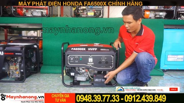 Máy phát điện honda 5kva, giải pháp khi mất điện, giới thiệu chi tiêt máy phát điện donda thái lan смотреть онлайн
