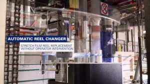 Автоматический паллетообмотчик с вращающимся кольцом Robopac  Genesis Futura