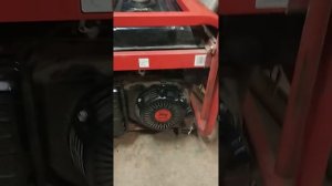 пуск бензогенератора Fubag 5500 . после расконсервации.