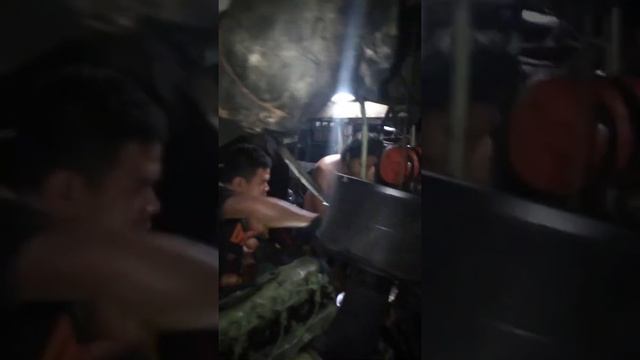 Generator rotor installation. смотреть онлайн