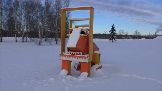 Едем гулять в -23 в Горки ленинские