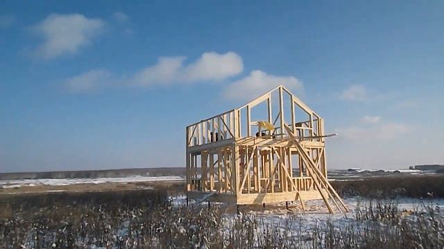 Седьмой день стройки дома 6 на 6 смотреть онлайн