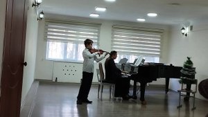 Георг Фридрих Гендель  Соната №2 g-moll для скрипки и ф-но 1 и 2 части
