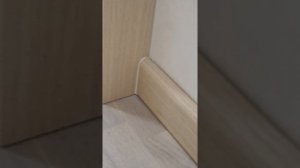 Как должен выглядеть стык на МДФ плинтусах