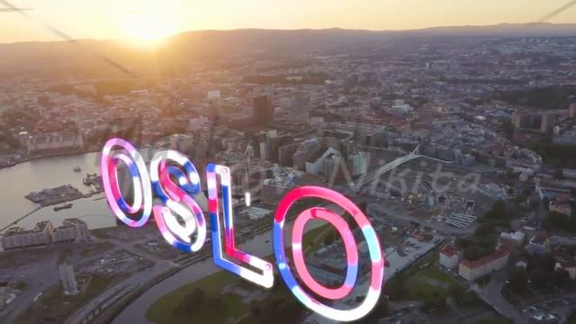 Inscription on video. Oslo, Norway. Oslo Opera House. Operahuset Oslo. View overlooking the town. S смотреть онлайн