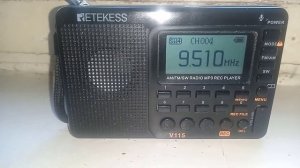 СЛУШАЕМ НА КОРОТКИХ ДИАПАЗОНАХ RETEKESS V115