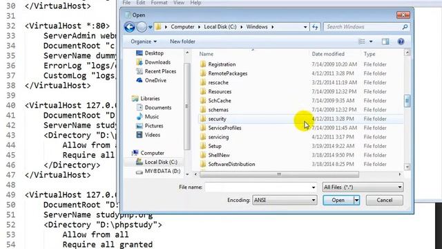 How to create Vhosts in wampserver смотреть онлайн