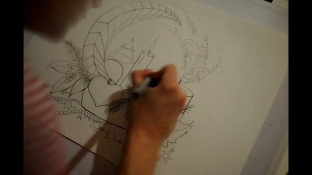 Станция Творчества 10!01. Акварель. Урок 5. Новогоднее настроение!. смотреть онлайн