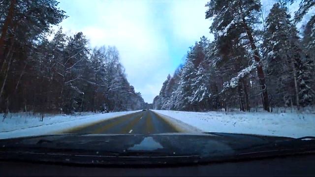 Трасса Муром Владимир Январь 2019
