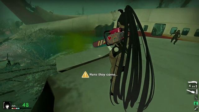 L4D2 Lone Survivor with Sexy Hot Karin Kakudate Bunny | Part 2 смотреть онлайн