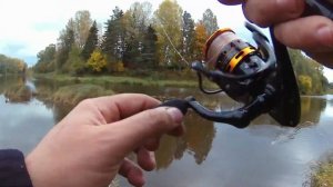 Ультралайт, микро джиг, окунь и щука, коротенькая рыбалка.