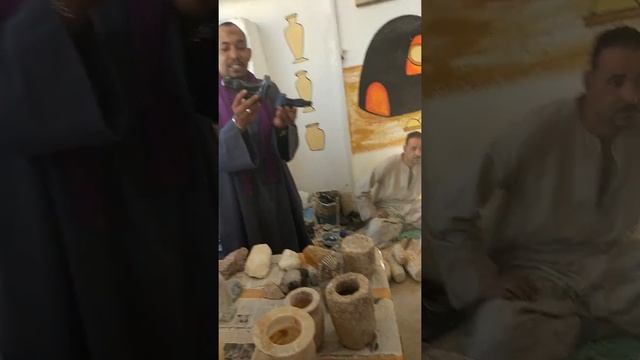 Алебастровая фабрика. Египет Луксор смотреть онлайн