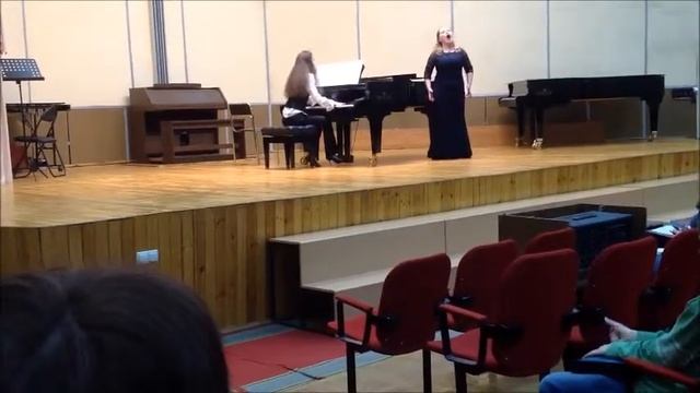 П. Масканьи, Романс Сантуццы из оперы "Сельская Честь". С. Слонимский "душный хмель" смотреть онлайн