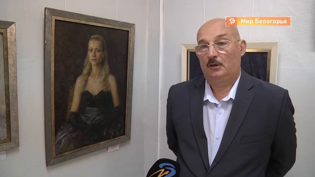 Портретная выставка актеров в Старом Осколе