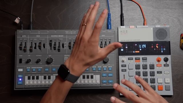 Ricky Tinez Modded MC-202 & EP-133 KO II Jam __ Compact Creations смотреть онлайн