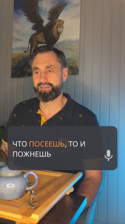 Что посеешь, то и пожнешь