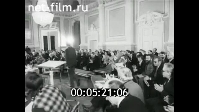 1983г. Ленинград. собрания деятелей искусства. смотреть онлайн