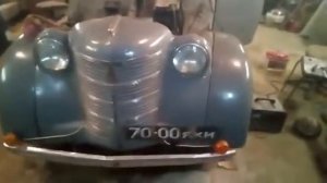 Запуск и покатушки на москвич 400