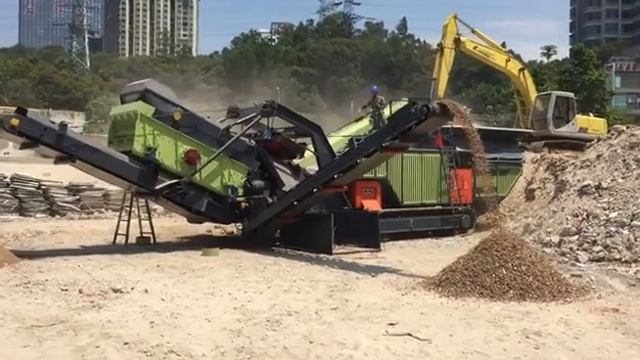 Mobile Jaw Crusher\Mobile Cone Crusher\Мобильная щековая дробилка \ Мобильная конусная дробилка