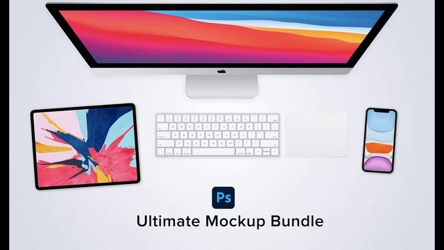 Ultimate Apple Products Mockup Bundle смотреть онлайн