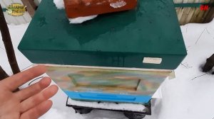 пчеловодство, правильная вентиляция-хорошая зимовка, зимовка пчел на улице ,работа  пасеке в феврале